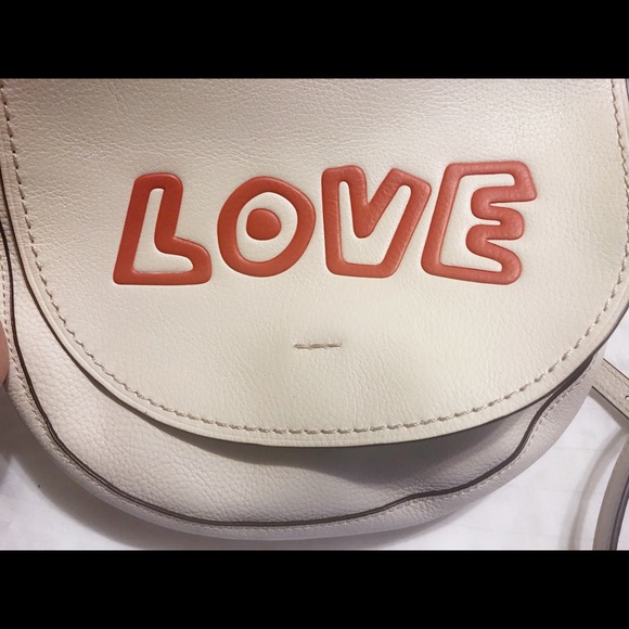 Coach X Keith Haring Ivory Purse NWT - Picture 8 of 8